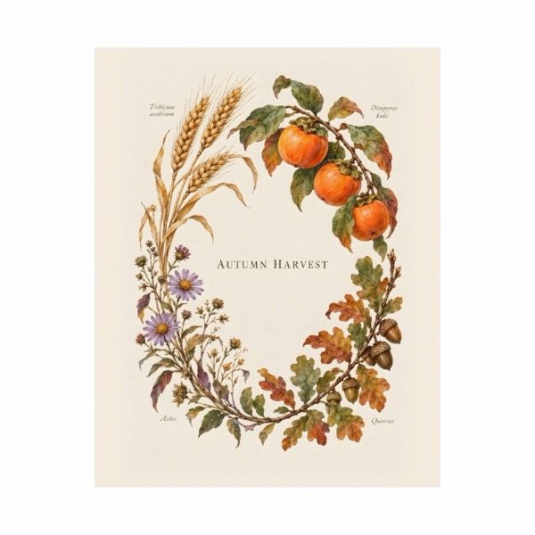 Autumn Harvest, the print